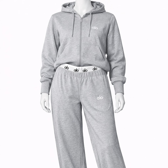 & Other Stories Pants - & Other Stories Gray Track Pants - Wide Leg Joggers